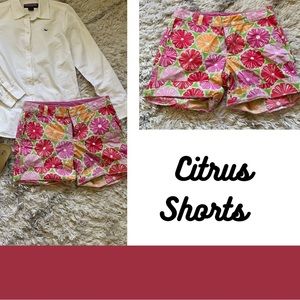 Vintage Lilly Pulitzer Citrus Shorts